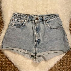 Levi’s High-Waisted Jean Shorts (Size 2)